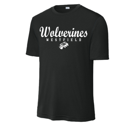 Westfield Basketball – POLY Short Sleeve Shirt – Black product image