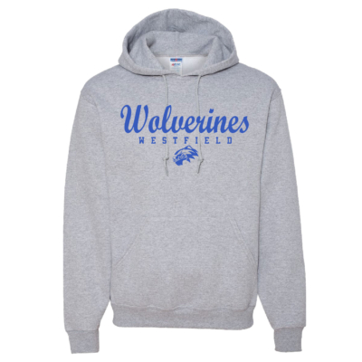 Westfield Basketball – Cotton Hooded Sweatshirt – Athletic Heather product image
