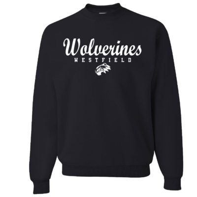 Westfield Basketball - Cotton Crewneck - Black