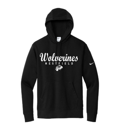 Westfield Basketball - NIKE Club Fleece Hooded Sweatshirt - Black