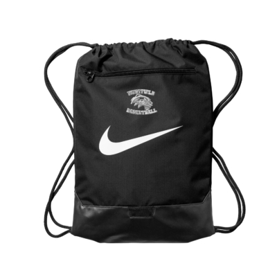 Westfield Basketball - Nike Drawstring Bag- Black EMBROIDERED