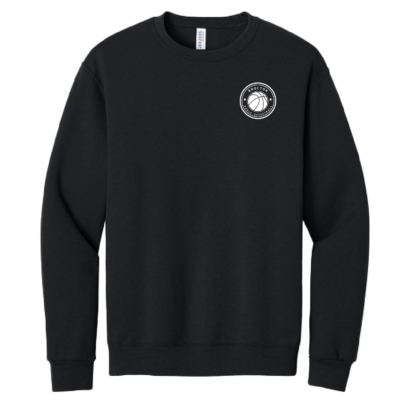 Brocton Basketball – Cotton Crewneck Sweatshirt – Black product image