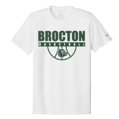 Brocton Basketball – Nike Swoosh Short Sleeve Shirt – White product image