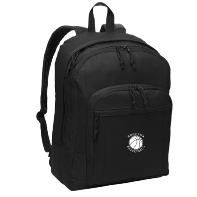 Brocton Basketball – Backpack – Black – Embroidered product image