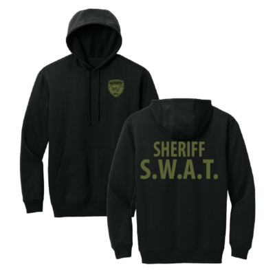 CC SWAT Team – Cornerstone Heavyweight Hooded Sweatshirt – Black product image