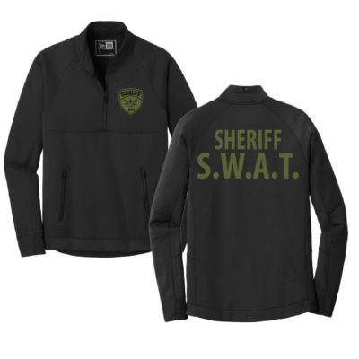 CC SWAT Team – 1/4 Zip Pullover – Black product image
