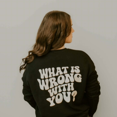 Official Miss Miller Merch - Ring Spun Cotton Crewneck - Black