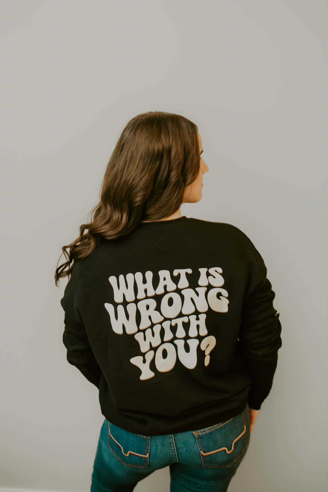 Official Miss Miller Merch - Ring Spun Cotton Crewneck - Black