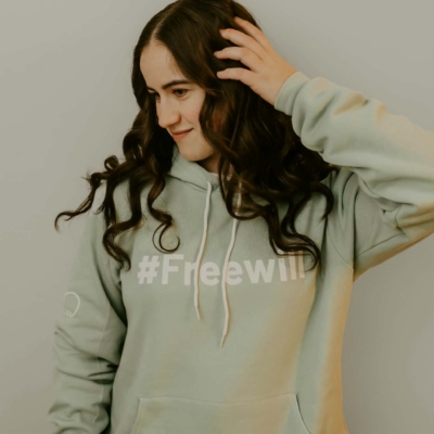 Official Miss Miller Merch - Ring Spun Cotton Hoodie - Dusty Blue