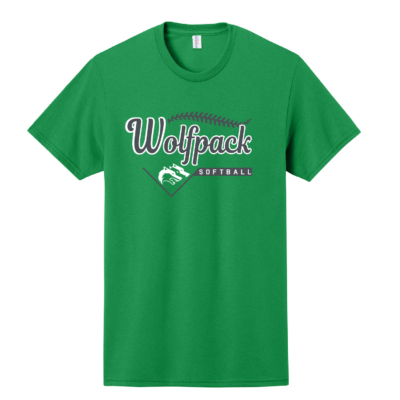 CSP Softball – Cotton Short Sleeve Shirt – Kelly product image