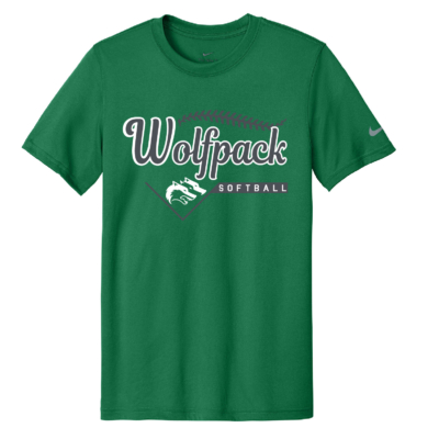 CSP Softball – Nike Swoosh Short Sleeve Shirt – Gorge Green product image