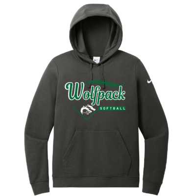 CSP Softball - Nike Ladies Swoosh Pullover Hoodie - Anthracite