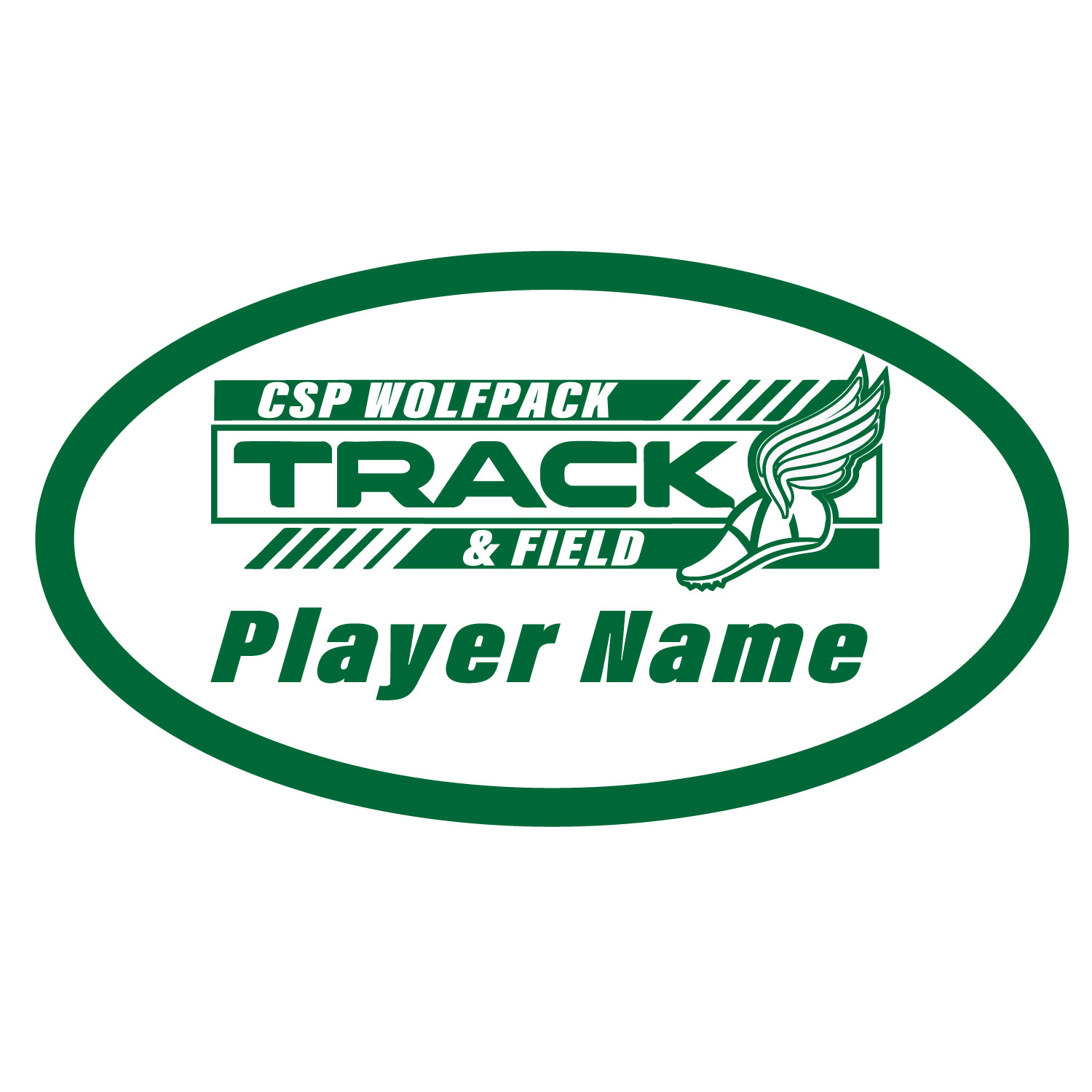CSP Track & Field – Custom Decal product image