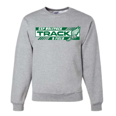 CSP Track & Field – Cotton Crew – Athletic Heather product image