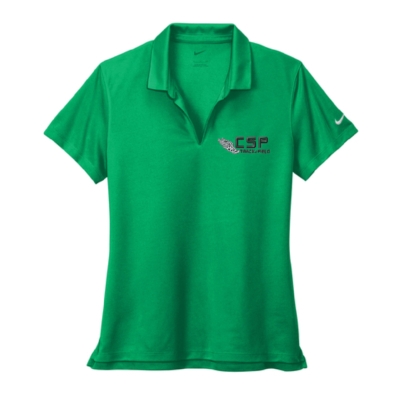 CSP Track & Field – COACHES SHIRTS – Nike Women’s Dri-FIT Micro Pique 2.0 Polo – Green – EMBROIDERED product image