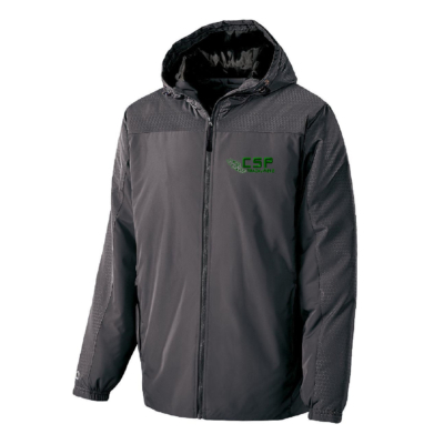 CSP Track & Field - Bionic Jacket - Carbon/Black EMBROIDERED