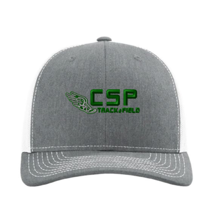 CSP Track & Field – Richardson Snapback- Heather Grey/White -EMBROIDERED product image