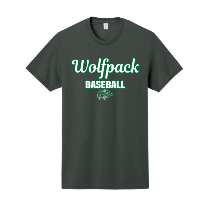 CSP Baseball – Cotton Short Sleeve Shirt – Charcoal product image