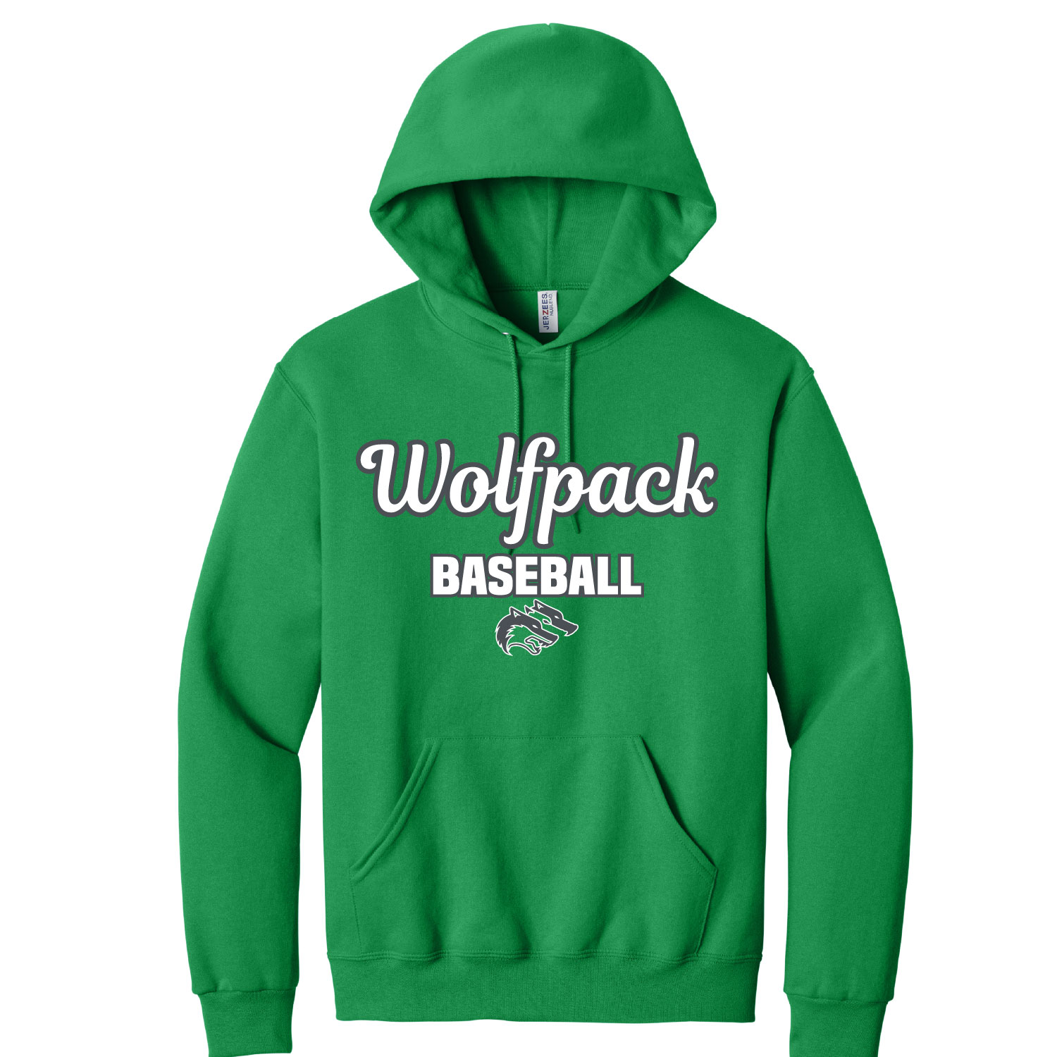 CSP Baseball -Cotton Hooded - Kelly - Image 2