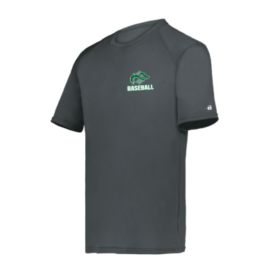 CSP Baseball -Badger Sport B-Core POLY Short Sleeve Shirt - Graphite