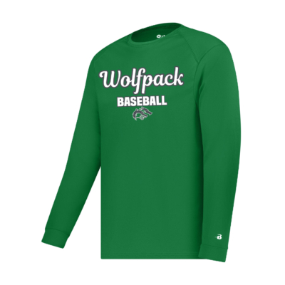 CSP Baseball -Sport B-Core Long Sleeve Shirt - Kelly