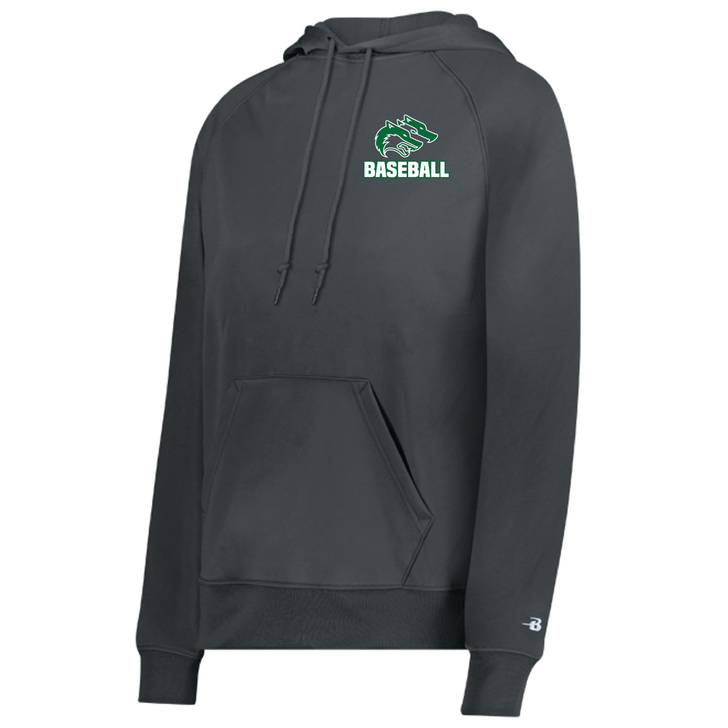 CSP Baseball – Ladies Performance Fleece Hoodie – Graphite product image