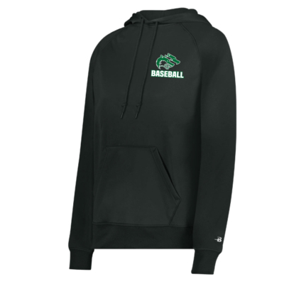 CSP Baseball - Ladies Performance Fleece Hoodie - Black