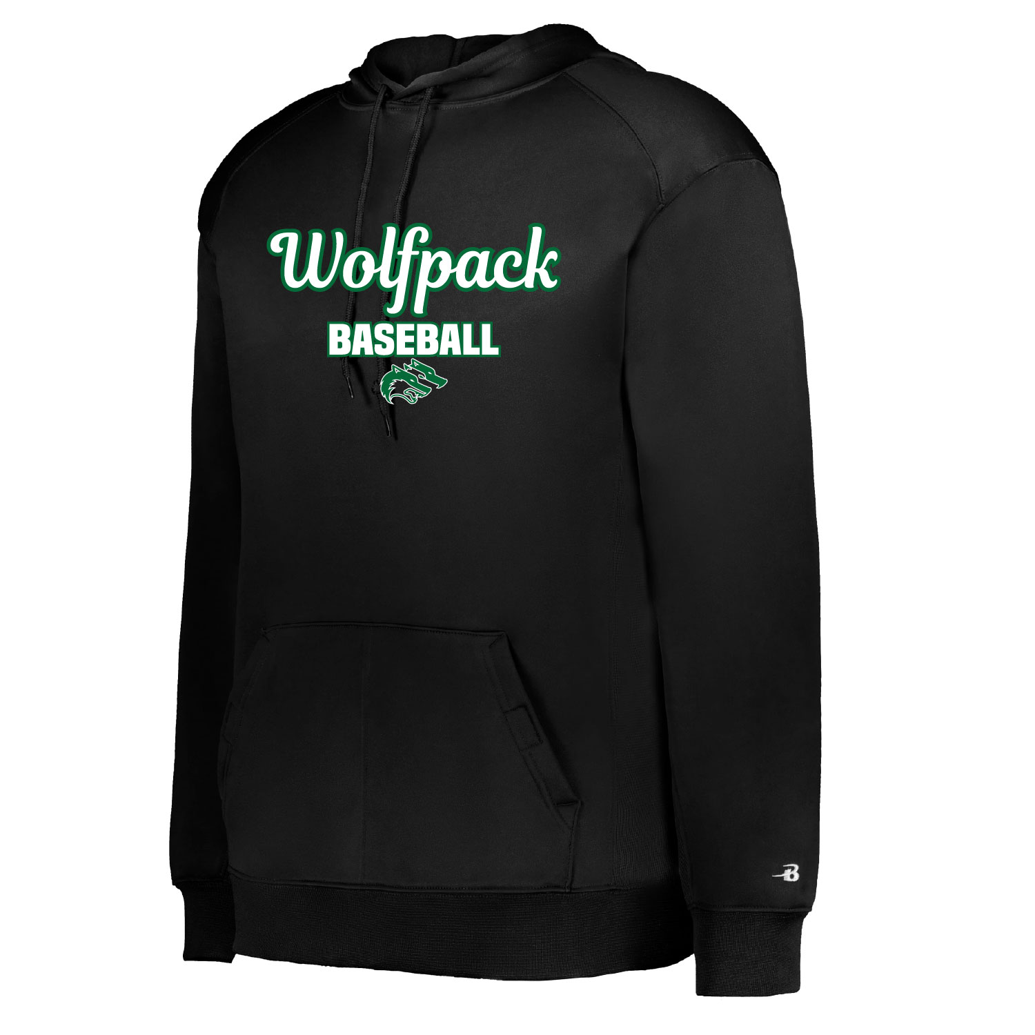 CSP Baseball -Performance Fleece Hoodie – Black product image