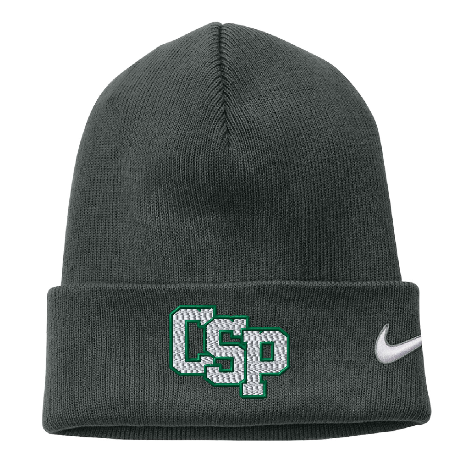 CSP Baseball – Nike Team Cuffed Beanie – Anthracite EMBROIDERED product image