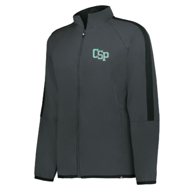 CSP Baseball -Men's Blitz Outer-Core Jacket - Graphite/Black EMBROIDERED