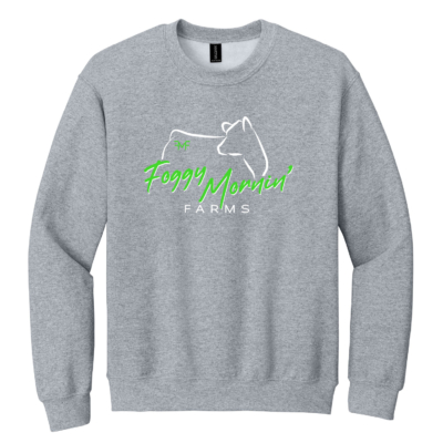 Foggy Mornin’ Farms – Cotton Crewneck – Sport Gray product image