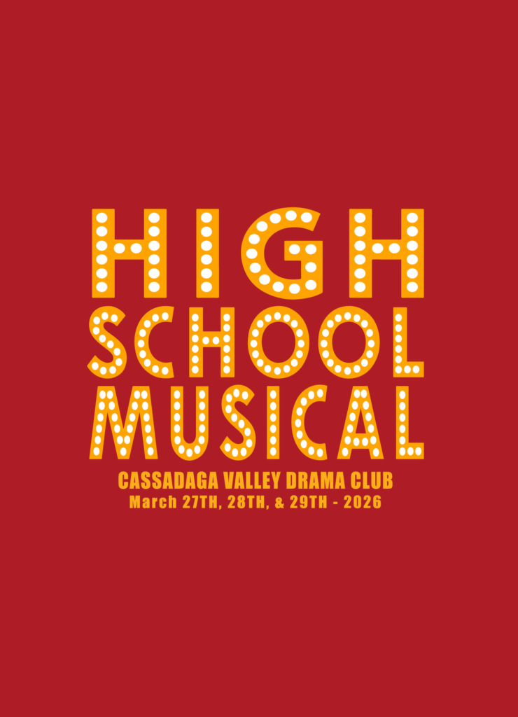 Cassadaga Valley High School Musical logo