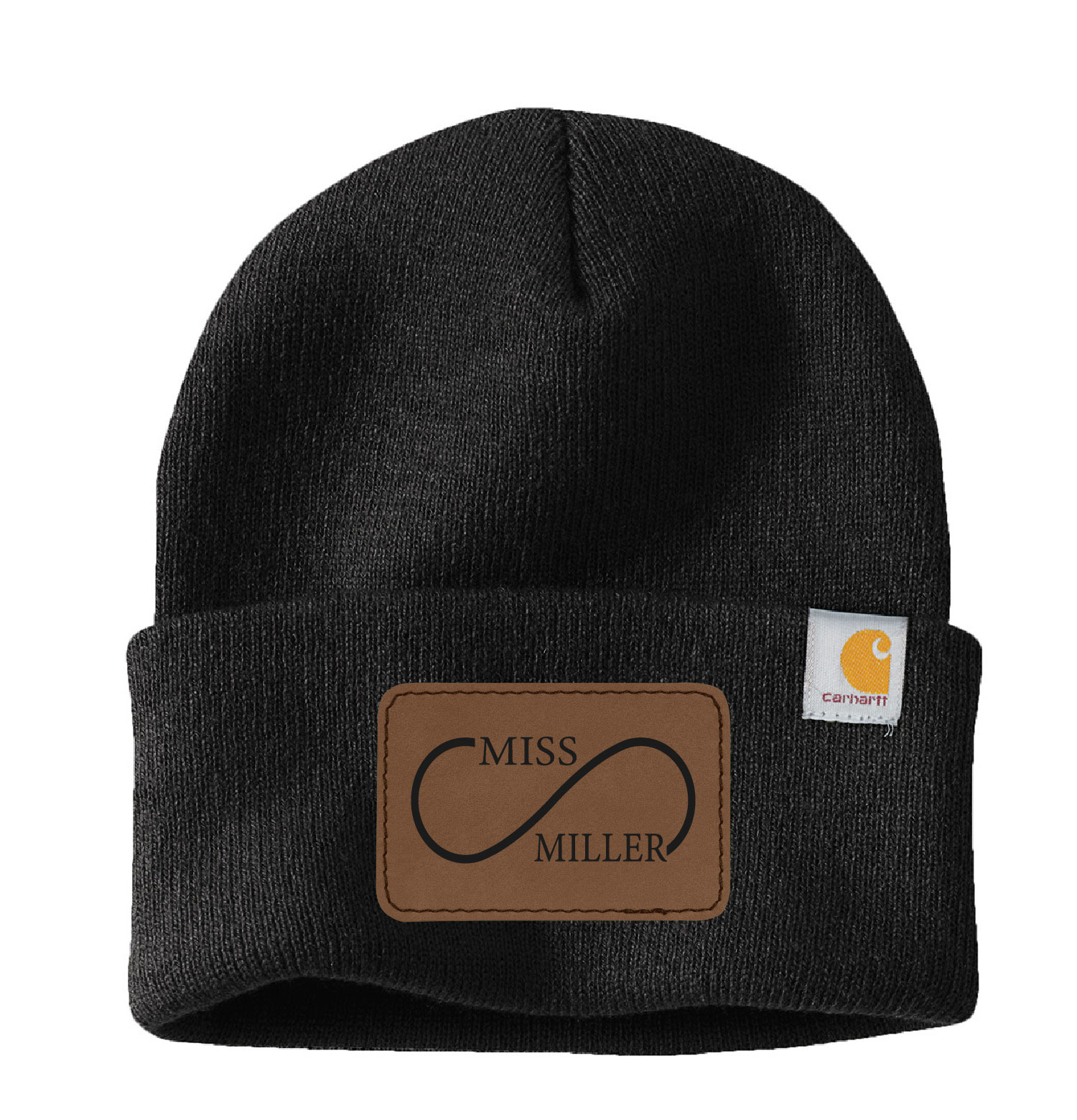 Official Miss Miller Merch - Carhartt Beanie - Laser Engraved Patch - Image 4