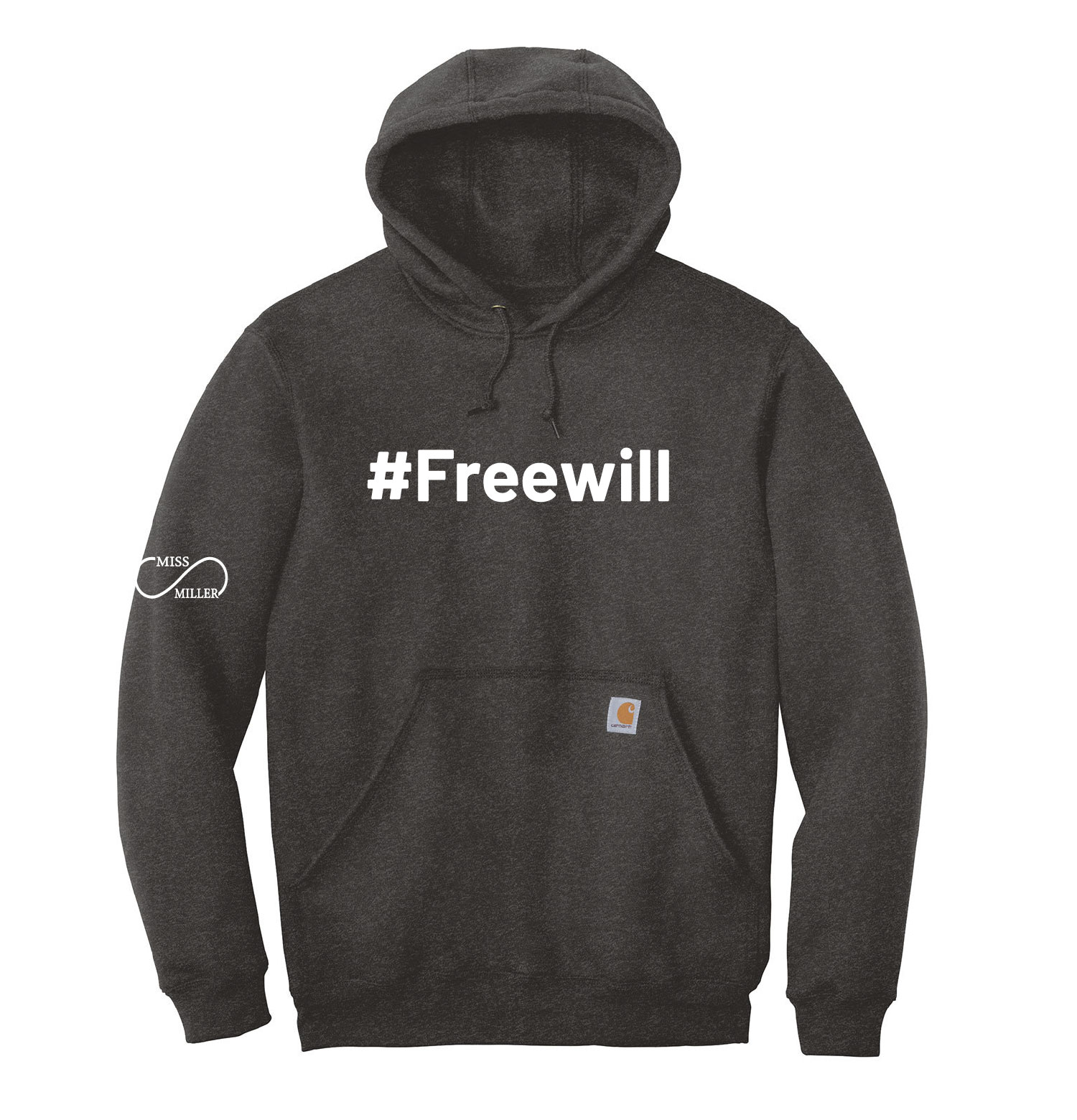 Official Miss Miller Merch - Carhartt Midweight Hooded Sweatshirt - Carbon Heather