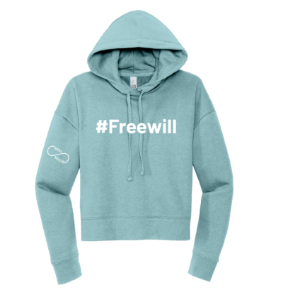 Official Miss Miller Merch – Ladies – Modest Crop – Fleece Hoodie – Eucalyptus product image