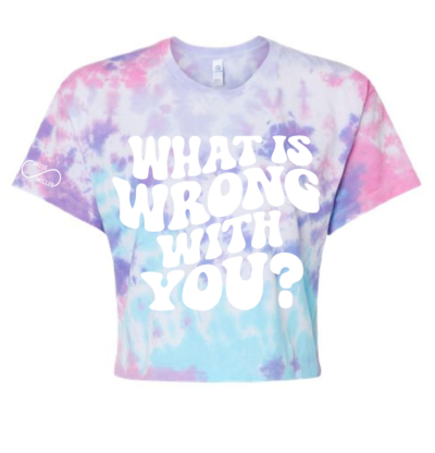 Official Miss Miller Merch – Ladies Tie Dye Crop T-Shirt – Cotton Candy product image