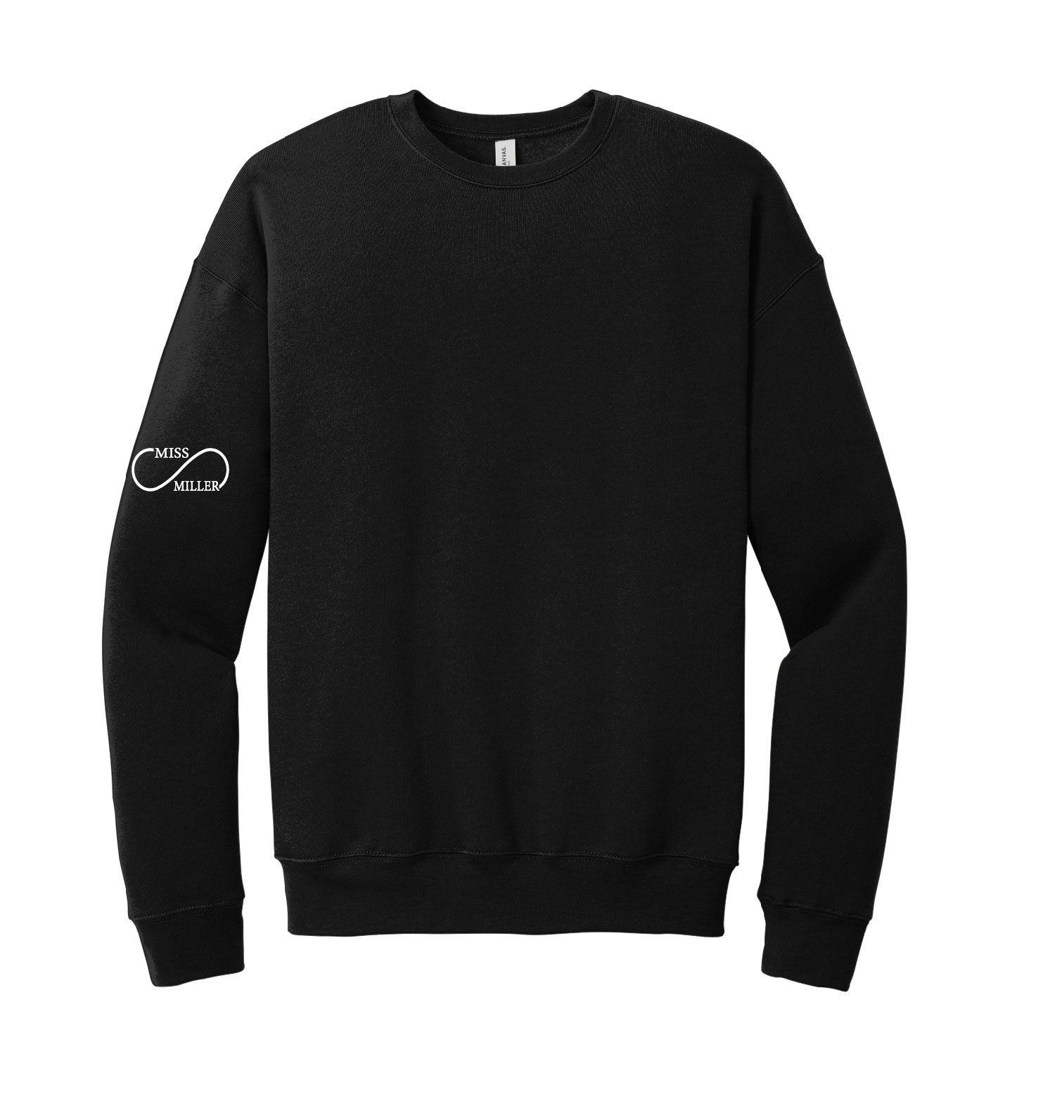 Official Miss Miller Merch - Ring Spun Cotton Crewneck - Black - Image 6
