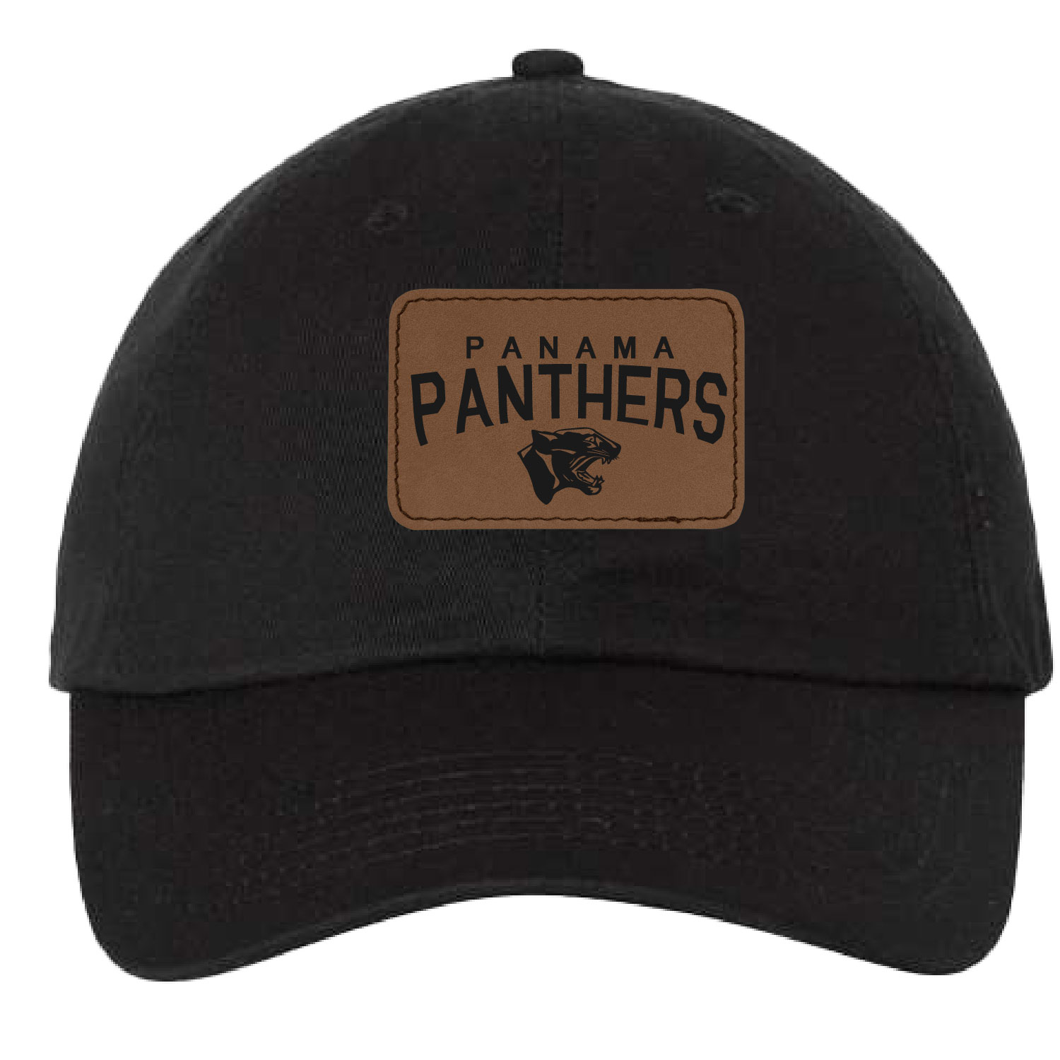 Panama Sports Boosters – Unstructured Cap – Black Laser Patch product image