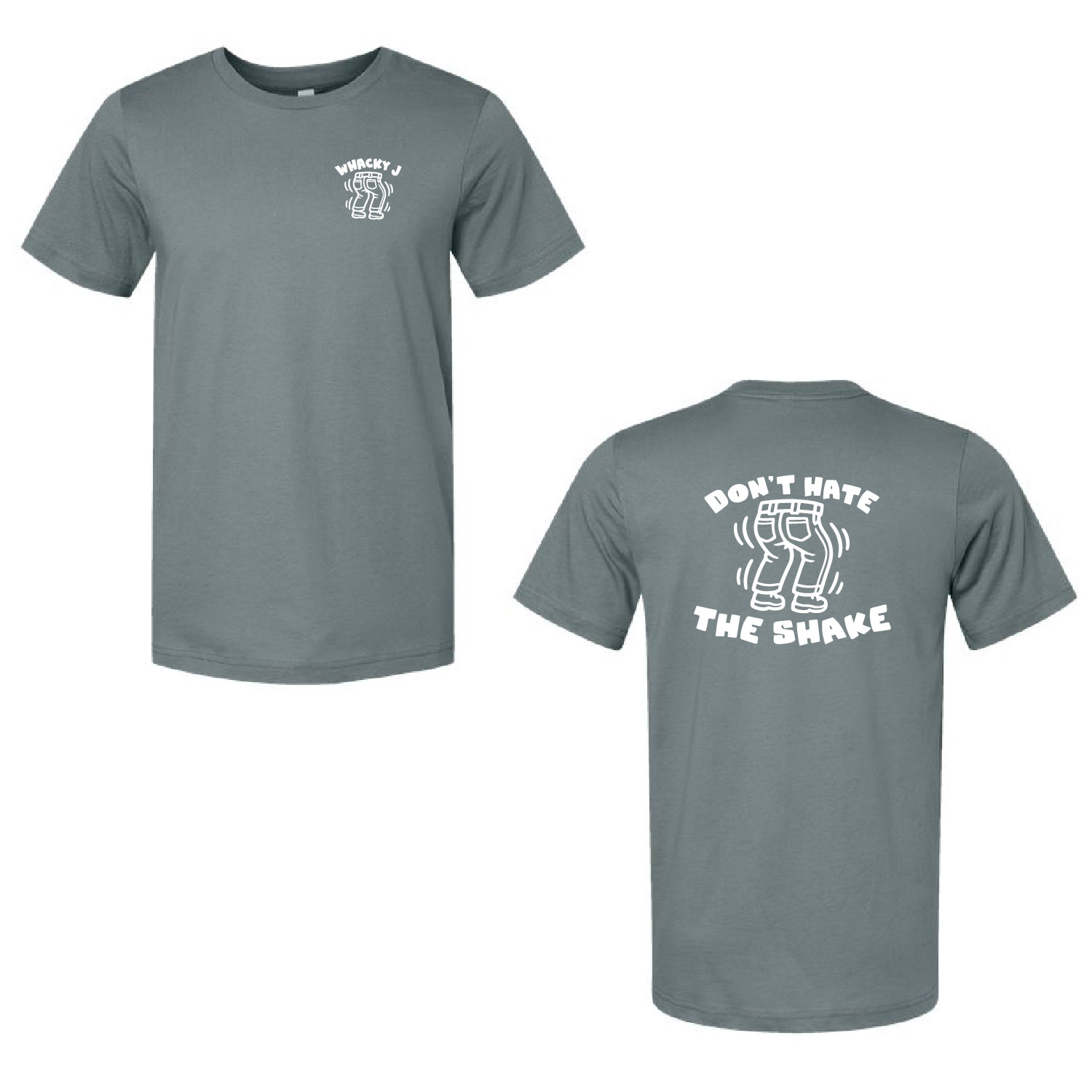 Official Whacky Jack Merch - Bella Short Sleeve Shirt - Blue Storm - Image 3