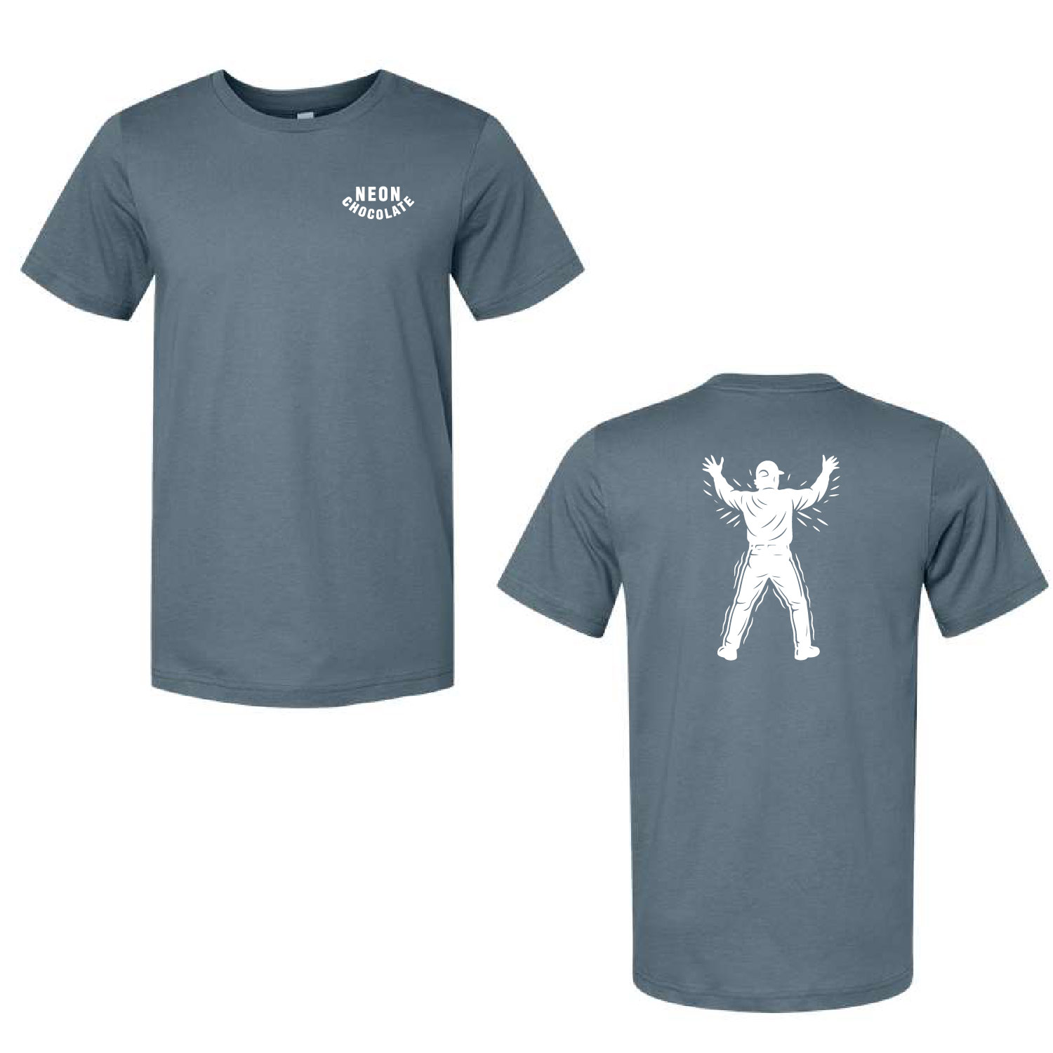 Official Whacky Jack Merch - Bella Short Sleeve Shirt - Slate - Image 3