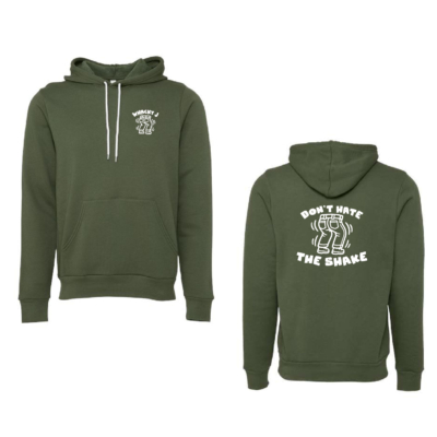 Official Whacky Jack Merch - Bella Hooded Sweatshirt - Military Green