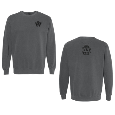 Official Whacky Jack Merch - Comfort Color Crewneck - Pepper