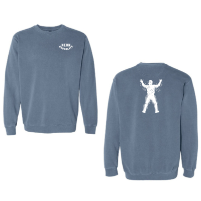 Official Whacky Jack Merch – Comfort Color Crewneck – Blue Jean product image