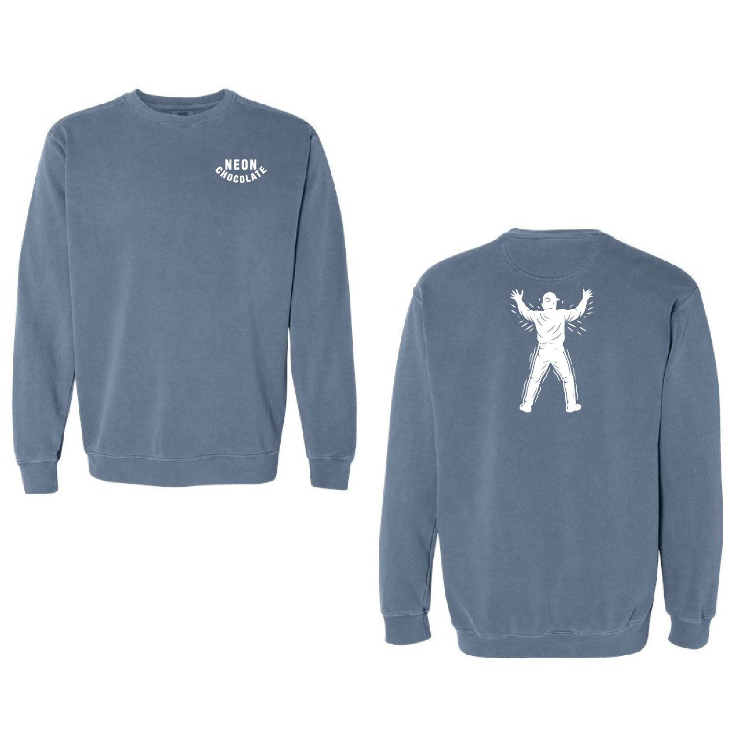 Official Whacky Jack Merch – Comfort Color Crewneck – Blue Jean product image
