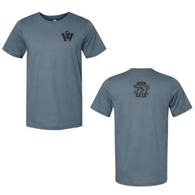 Official Whacky Jack Merch - Bella Short Sleeve Shirt - Slate