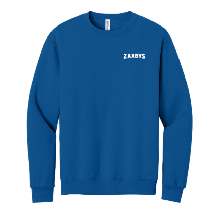 ZAXBYS Above Store Merch – Cotton Crew Sweatshirt – Embroidered product image