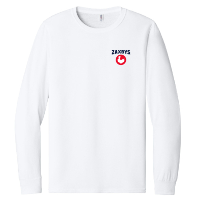 ZAXBYS Above Store Merch – Cotton Long Sleeve Shirt – Embroidered product image