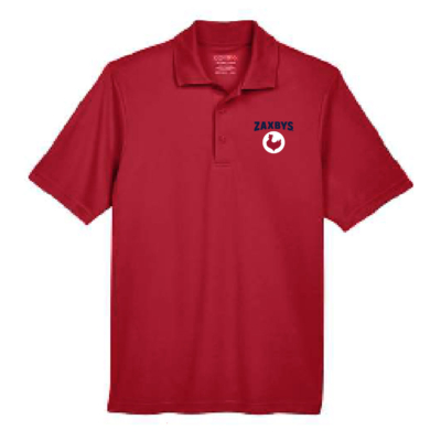 ZAXBYS Above Store Merch – Men’s Performance Pique Polo – Embroidered – Red product image