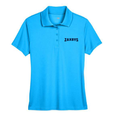 ZAXBYS Above Store Merch – Men’s Performance Pique Polo – Embroidered – Electric Blue product image
