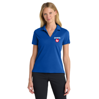 ZAXBYS Above Store Merch – Ladies Nike Dri-Fit Micro Pique Polo – Embroidered product image